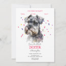 Search for paw invitations Watercolor