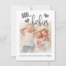 Search for funny birth announcement cards Twins