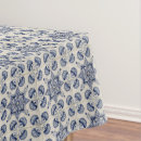 Search for blue white floral pattern tablecloths Italian