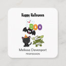 Search for halloween business cards Boo