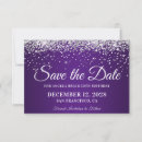 Search for purple black silver invitations Luxury