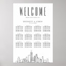 Search for 12 tables wedding seating charts Black and white