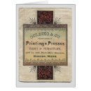 Search for letterpress cards Retro