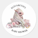 Search for pink dragon stickers Baby shower