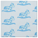 Search for blue horse fabric Baby