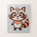 Search for raccoon puzzles Cartoon