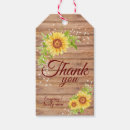 Search for sunflower thank you gift tags Thanks