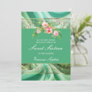Search for gold green sweet 16 invitations Pink