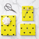 Search for yellow and black wrapping paper Trendy