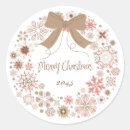 Search for cute pink christmas stickers Vintage