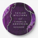 Search for geode paper plates Agate marble