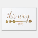 Search for bridal shower outdoor signs Arrow