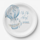 Search for hot air balloon paper plates Up up and away