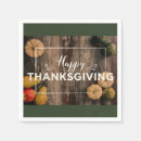 Search for thanksgiving napkins Rustic