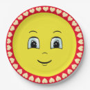 Search for yellow happy face plates Birthday