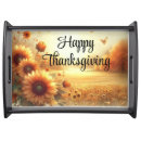 Search for thanksgiving serving trays Sunflowers