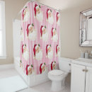 Search for christmas shower curtains Santa