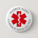 Search for gluten free buttons Allergies