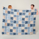 Search for quilt patch blankets Denim