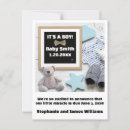Search for its a boy announcement postcards Blue