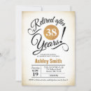 Search for retirement party invitations Vintage
