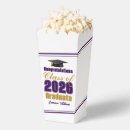 Search for purple and gold favor boxes Modern