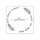 Search for text rubber stamps Country round return address