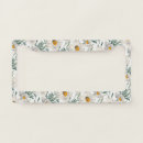 Search for california license plate frames Floral