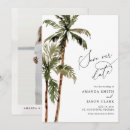 Search for tropical save the dates Rustic