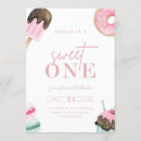 Search for cupcake 1st birthday invitations Donut