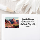 Search for national parks return address labels Zion national park