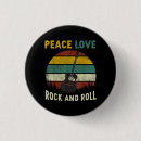 Search for rock and roll buttons Vintage