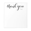 Search for thank you notepads Script
