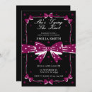 Search for tying the knot bridal shower invitations Classy classic