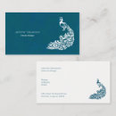 Search for peacock business cards Stylish