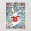 Search for rabbit christmas cards Berries