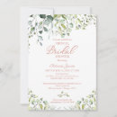 Search for virtual bridal shower invitations Eucalyptus