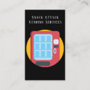 Search for vending machine business cards Food