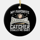 Search for baseball catcher ornaments Funny