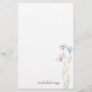Search for wildflower stationery paper Botanical