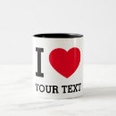 Search for message mugs Heart