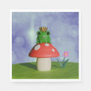 Search for frog napkins Mushroom