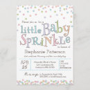 Search for confetti baby sprinkle invitations Modern