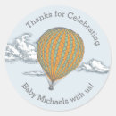 Search for hot air balloon stickers Clouds