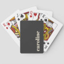Search for black and white playing cards Elegant