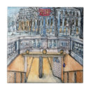 Search for watercolor tiles City scene