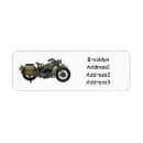 Search for motorcycle return address labels Vehicle