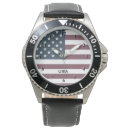 Search for red white and blue watches Usa