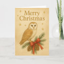 Search for owl christmas cards Wildlife