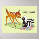 Search for bambi posters Flower skunk